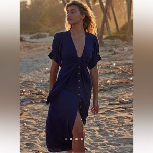 Vintage Summer Midi Dress.